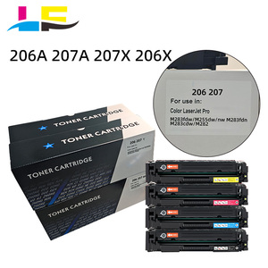 Cartouche de toner compatible 206A 207A pour imprimante <span class=keywords><strong>hp</strong></span> <span class=keywords><strong>Color</strong></span> <span class=keywords><strong>Laserjet</strong></span> <span class=keywords><strong>Pro</strong></span> <span class=keywords><strong>Mfp</strong></span> M282 <span class=keywords><strong>M283</strong></span> M255dw W2110A W2111A W2112A W2113A - Product Image 1