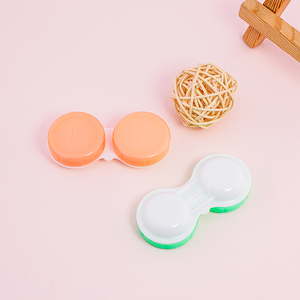 Estuches Pequeños para Lentes de Contacto de Cuero PU y Metal Inoxidable, Producidos por el Diseñador de Fábrica, Estuche para Lentes de Contacto - Product Image 4
