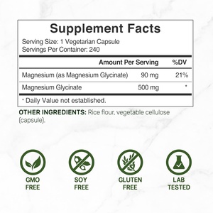OEM/ODM Aladdin Hot Selling Magnesium Glycinate <b>Gummy</b> <b>Candy</b> Supplement for Adults Cheap Price Wholesaler Natural Brain Support - Product Image 2