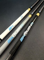Queue de billard Premium Predator POINOS BK Rush pour saut et bris, avec corps en érable importé, fût en acier inoxydable Uni-Loc et technologie Black Technology