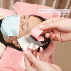 ソフトラッシュリフトカバーマスクまつげエクステンションマスクシリコンアイパッチ再利用可能なアイパッドプライベートラベル付きセルフスティッキー - Product Image 6