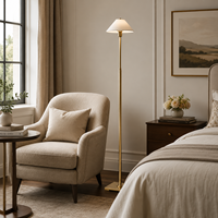 Lampes sur pied en métal antique modernes, en laiton, pour salon, décoration intérieure, éclairage intérieur, chambre à coucher, hôtel, lampes de chevet