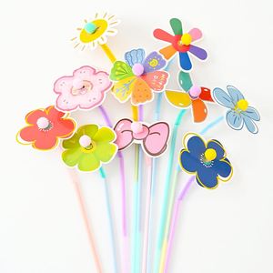 ลวดเหล็กบิดสีมาการอง + ชุดกำมะหยี่ ของเล่นเด็ก DIY เสริมสร้างความคิดสร้างสรรค์ ชุดทำช่อดอกไม้ JIEMI สำหรับทุกเทศกาล - Product Image 1