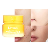 Crème Visage Éclaircissante au Curcuma VC, Crème Blanchissante à la Vitamine C, Éclaircissement de la Peau, Élimination des Taches Brunes pour le Visage, Crème Faciale