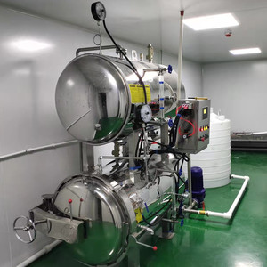 Esterilizador de baño de agua tipo autoclave pequeño para <span class=keywords><strong>sardinas</strong></span> enlatadas, máquina de retorta para alimentos en bolsas de <span class=keywords><strong>papel</strong></span> de <span class=keywords><strong>aluminio</strong></span> de gran tamaño, esterilizadores de alimentos - Product Image 2