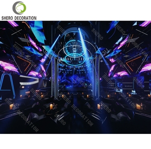 Bar comercial Night Club Diseño de interiores Night Club Muebles Iluminación Custom Luxury Night Club Sofá Asientos para la venta - Product Image 2