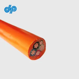 Câble d'alimentation circulaire Orange 2C + E 3C + E 4C + E, cordon de terre, 50 mm², PVC 5V-90, livraison gratuite