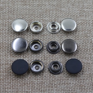 Venta al por mayor, <span class=keywords><strong>precio</strong></span> barato de fabricante, botón de presión doble de metal y latón para ropa - Product Image 3