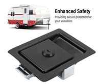 Loquet de porte à palette FS2294 MS866-6 pour autobus, loquet de compression pour véhicule, loquet de porte à palette Baotai