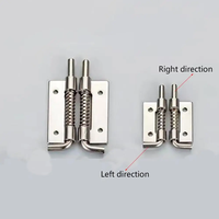 Pestillo de puerta con resorte, cerrojo metálico tipo barril, para montaje en superficie, izquierda/derecha, 2, 3, 3.5 pulgadas, para puertas, gabinetes y ventanas