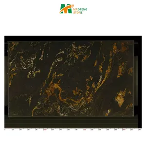 Brezilyalı doğal taş altın granit tezgah üstü siyah rosalia mermer fayans ve levhalar