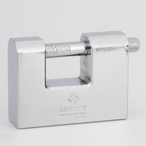 Candado cilíndrico de disco de latón Rectangular - Product Image 1