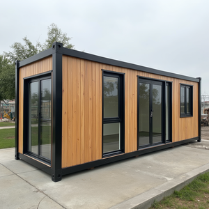 Sang Trọng 2 Phòng Ngủ 40ft 20ft Mở Rộng Prefab Văn Phòng Hiện Đại Di Động Di Động Vận Chuyển <span class=keywords><strong>Container</strong></span> Nhà Di Động Mở Rộng Nhà - Product Image 1