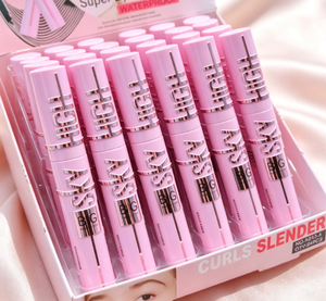 4D Mascara Curly Grueso Alargar <span class=keywords><strong>Pestañas</strong></span> Impermeable Profesional Mascara Cepillos Duradero Halo Dye 24h Black Mascara Faciales - Product Image 2