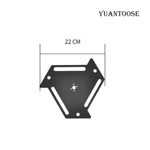 ขาตั้งโคมไฟอลูมิเนียม YUANTOOSE ปรับความสูงได้ ใช้ได้ทั้งกลางแจ้งและในร่ม ใช้เป็นเสาตั้งโต๊ะได้ ใช้เป็นชั้นวางอุปกรณ์ปิ้งย่างและชั้นวางของได้ - Product Image 5