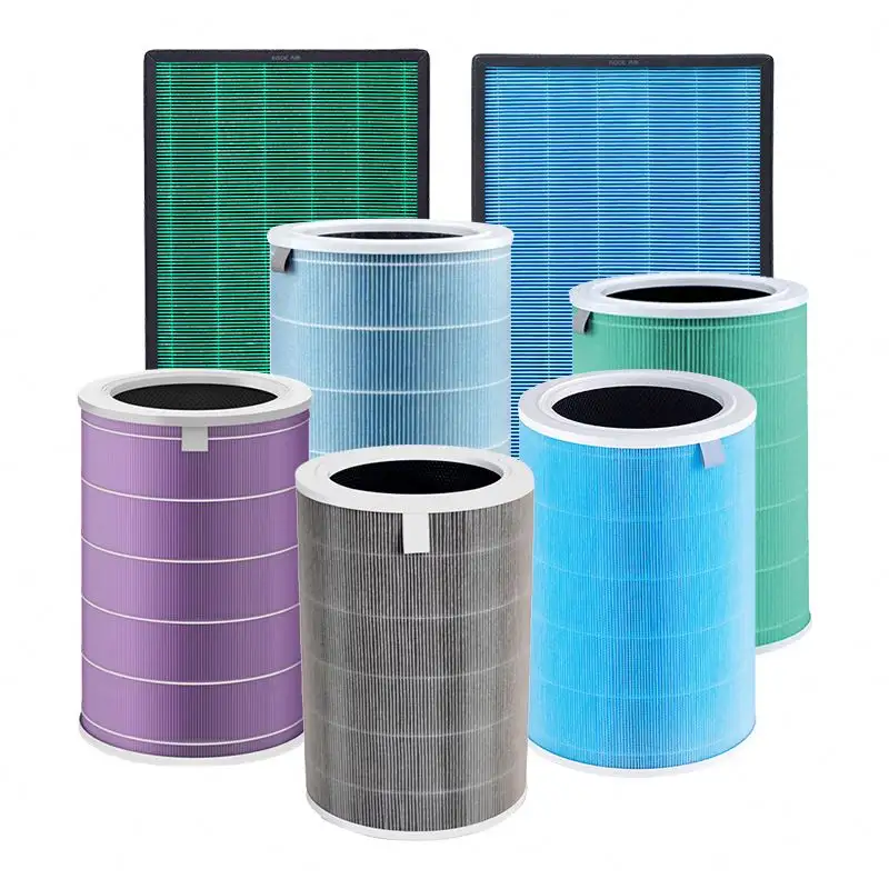 Wholesales peças de purificador de ar, removedor pm 2.5 filtro primário de carbono ativado hepa