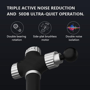 Pistolet de <span class=keywords><strong>Massage</strong></span> à main, Vibration musculaire profonde Pi Fitness en Stock, pistolet de <span class=keywords><strong>massage</strong></span> corporel sans fil 24V - Product Image 5