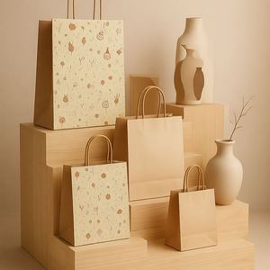Bolsas de Papel para Envasado de Alimentos Impresas Personalizadas, Bolsas de Papel Kraft Marrón para Comida Rápida y Bocadillos con Material Ecológico y Directo de Fábrica - Product Image 5