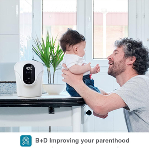 Calentador de Biberones Rápido <span class=keywords><strong>Nutri</strong></span> 10 en 1 con Luz Nocturna, Libre de BPA, Portátil, Enchufe Europeo, 1 Año de Garantía, Ecológico y Resistente a Derrames - Product Image 3