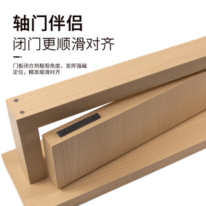 Betoci Axle Door Magnetic Positioning Plate POM Material Slot Free Hidden Door Hardware Accessory - Product Image 3