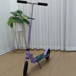 Venta al por mayor de alta calidad profesional personalizado comprar barato 2 ruedas de rueda grande plegable capaz de patada Scooters - Product Image 6