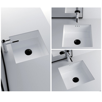 Conception populaire articles sanitaires lavabo lavabo Undermount lavabo en céramique