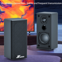 Home cinéma 5.2 canaux Surround Sound 480 Watts 8 pouces Subwoofer Système audio stéréo pour la maison avec entrée coaxiale optique ARC