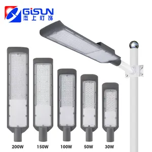 Gisun Commercial Public Induction Outdoor IP65 Street Lights 30W 50W 100W 150W 200W Led Street Light