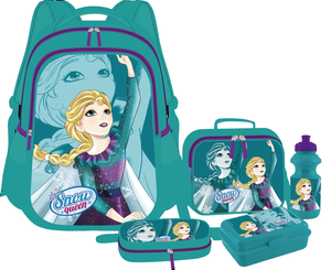 Set <span class=keywords><strong>Zaino</strong></span> Scuola 5 in 1 da 17 Pollici 2026 con Astuccio, Borsa Pranzo, <span class=keywords><strong>Porta</strong></span> Borraccia e 5 Pezzi per Bambini, Confezione Scatola Colorata - Product Image 4