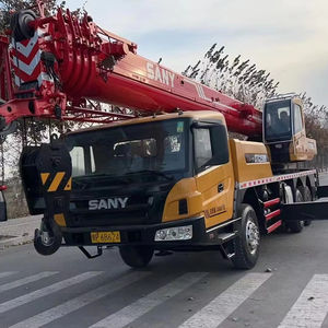 Grue de camion mobile STC250 de marque supérieure avec une capacité de 25 tonnes 90% nouvelle grue de camion Sany d'occasion vente de composants de noyau de boîte de vitesses de moteur - Product Image 1