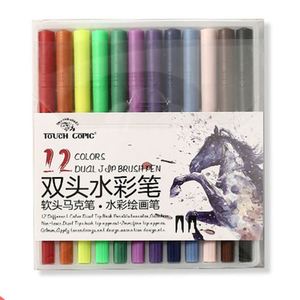 Juego de plumas de caligrafía, plumas metálicas para acuarela, marcadores - Product Image 4