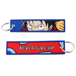 Nuevo Llavero de Anime Japonés de One Piece con Logotipo Personalizado Bordado de Luffy - Product Image 5