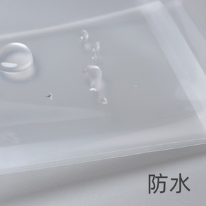 Chenmg <b>File</b> Fastener <b>A4</b> PP Waterproof Transparent Document Bag With Thread Buckle For Storage 94518 - Product Image 5