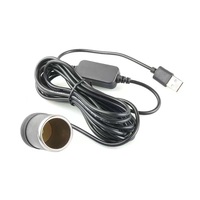 Câble amplificateur de tension 5V 12V pour éclairage LED de voiture, variateur tactile monochrome