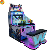 Centre de divertissement familial, machine de jeu de tir au pistolet à eau pour 2 joueurs, équipement d'arcade à monnayeur