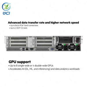 HPE Proliant DL385 Gen11 EPYC 9224 16 24 ядра 32 ГБ 8 48 SFF 800 Вт стойка 2u сервер Dl380 G11 по низкой цене - Product Image 4