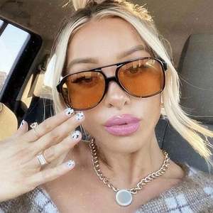 Lunettes de soleil rétro pour hommes et femmes, tendance 2022, verres jaunes, lunettes de conduite, lunettes de soleil polarisées surdimensionnées pour femmes - Product Image 2