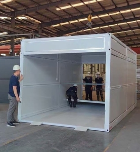 Armoire <span class=keywords><strong>de</strong></span> rangement extérieure préfabriquée moderne, <span class=keywords><strong>abri</strong></span> <span class=keywords><strong>de</strong></span> <span class=keywords><strong>jardin</strong></span> en métal, grande remise à outils avec matériaux et couleurs personnalisables - Product Image 1