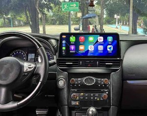 Lettore Multimediale con Schermo Touch da 12,3 Pollici per <span class=keywords><strong>Infiniti</strong></span> FX35/FX50 <span class=keywords><strong>QX70</strong></span> 2009-2019 con GPS Integrato, CarPlay e Android - Product Image 5