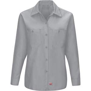 Camisa DE TRABAJO Mimix de manga larga para mujer Kap roja para ropa de trabajo - Product Image 3