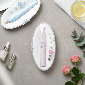Professional Electric <b>Nail</b> Care <b>Kit</b> South Korea Beauty Cosmetic Manicure Pedicure Includes Clippers File Buffer Drill Tool - Product Image 3