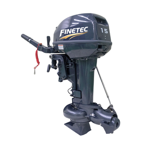 Motore Fuoribordo Jet Drive 15HP, Due Tempi 246cc, 2 Cilindri, Leggero 40kg, <span class=keywords><strong>per</strong></span> Gommoni e Tender - Product Image 1