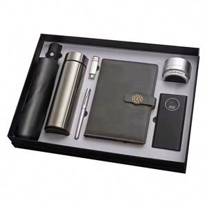 Juego de Regalo Personalizado de Alta Calidad para Ceremonia de Apertura, Promoción Corporativa, Banco, Seguros, Juego de Regalo Empresarial 7 en 1 de Lujo - Product Image 1