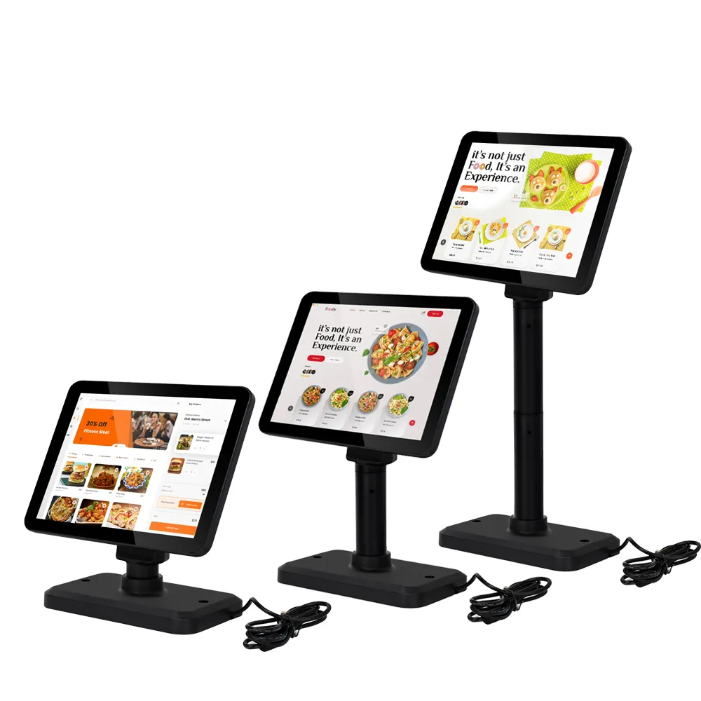 OED/ODM wholesale retail Windows Android customer display 9.7 inch usb vga c vfd customer display