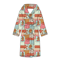 Robes de nuit pour filles grandes tailles, peignoirs longs en peluche pour femmes grandes tailles, vêtements de nuit longs pour adultes pas chers – Fabricant