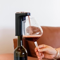 Portable Smart Automatique Électronique Gass Pompe Réutilisable Numérique Alcool Boisson Shot Distributeur Écran Tactile