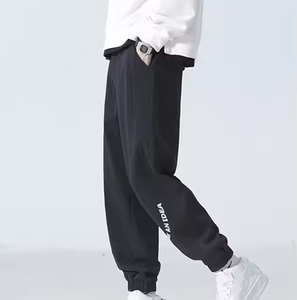 <span class=keywords><strong>Pantaloni</strong></span> sportivi Casual Street Wear da <span class=keywords><strong>uomo</strong></span> <span class=keywords><strong>pantaloni</strong></span> larghi <span class=keywords><strong>in</strong></span> <span class=keywords><strong>cotone</strong></span> 100% <span class=keywords><strong>con</strong></span> <span class=keywords><strong>elastico</strong></span> a metà <span class=keywords><strong>vita</strong></span> e ampio davanti piatto - Product Image 3