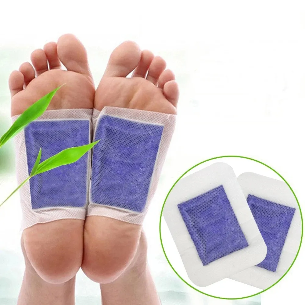 Fournitures de soins de santé améliorent la circulation sanguine Detox Foot Pad avec adhésif nettoyer les pieds détoxifier Patch pour les soins de santé