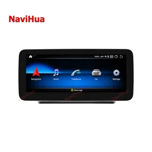 Navihua Touch Screen Android Car Radio Video Multimedia Player per Mercedes Benz C classe GLC W205 2015-2019 NTG
