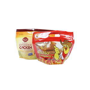 ถุงพลาสติกใสออกแบบได้ตามต้องการสำหรับย่างไก่<span class=keywords><strong>ไก่</strong></span>งวงเป็ดสัตว์ปีกกันไขมันและบรรจุภัณฑ์ย่างแบบทนทาน - Product Image 4